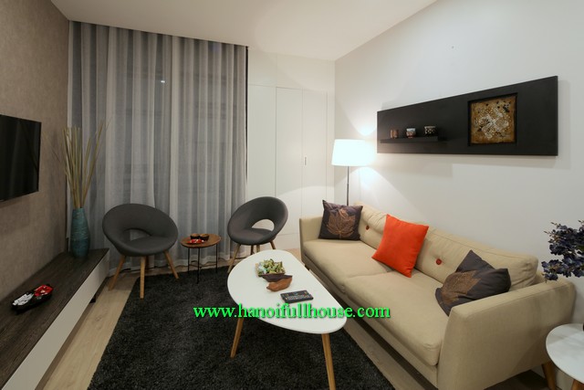 Lucky 2 bedroom apartment with swimming pool & gym at Lancaster-Hanoi for Japanese 