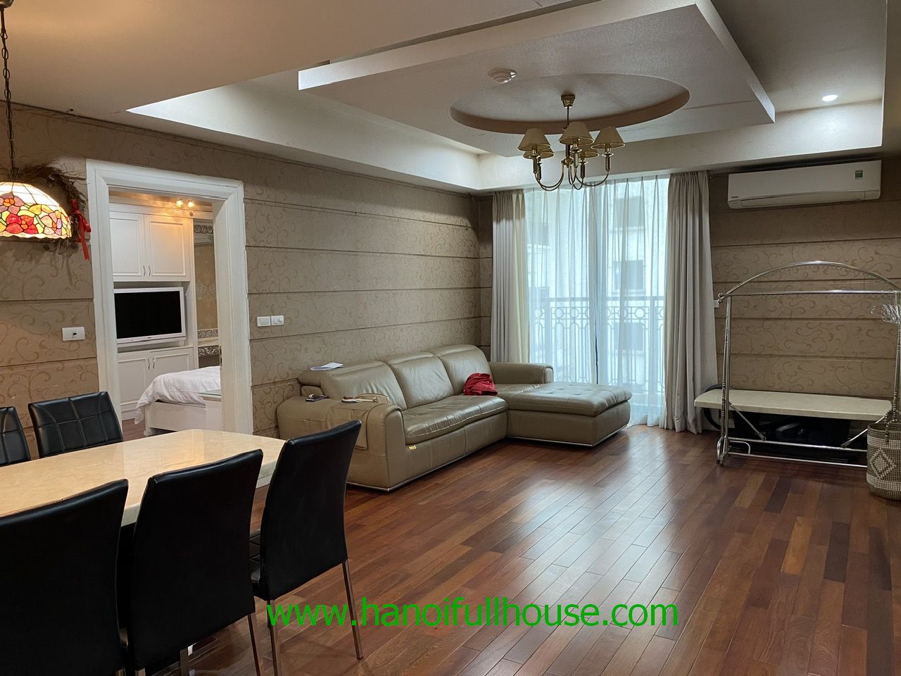 Let to rent nice apartment with 2 bedrooms in Pacific Place- 83 Ly Thuong Kiet