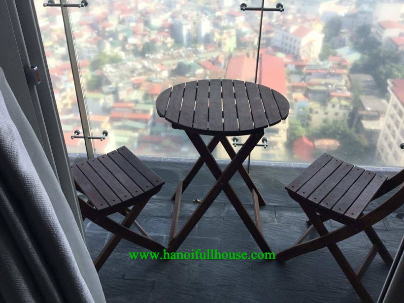 High floor apartment for rent in Lancaster Nui Truc : Gym, swimming pool,spa,...